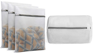 3x Mesh Clothes Protecting Laundry Bags
