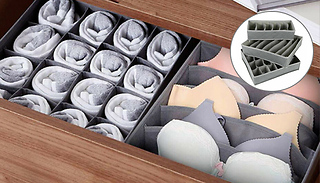 3-Pack of Bra & Underwear Organisers
