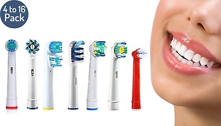 Oral-B Compatible Toothbrush Heads - 6 Styles