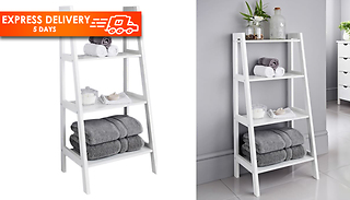 Maine Ladder 4-Tier Shelf Bathroom - 2 Colours