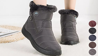 Women's Anti-Slip Ankle Boots - 5 Colours & 7 Sizes