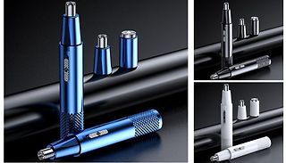 2-in-1 Nose Hair Remover & Eyebrow Trimmer - 3 Colours