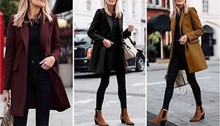 Long Blazer-Style Trench Coat - 3 Colours & 7 Sizes!