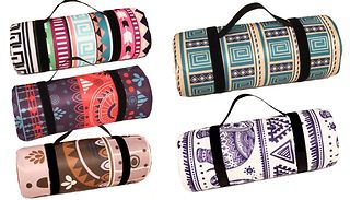 Water-Resistant Picnic Mat - 5 Designs