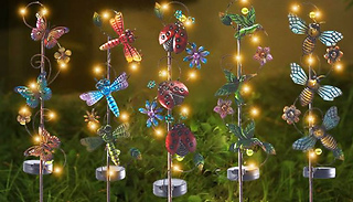 Solar Flying Bug Decorative Garden Stake Light - 5 Designs