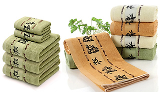 Super Soft Bamboo Hand & Bath Towels - 4 Options & 3 Colours