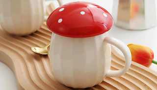 Mushroom Capped Coffee Mug