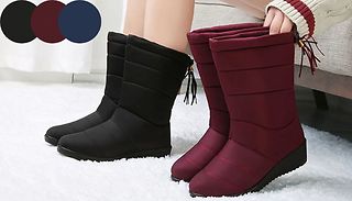 Winter Warm Boots - 3 Colours, 6 Sizes
