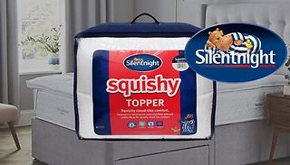 Silentnight Super King Squishy Mattress Topper + 2 Year Manufacturer's ...