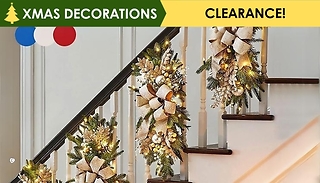 Christmas Stair Wall Decor with Led Light - 1, 2 or 3-Pack, 3 Colours