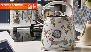 Laura Ashley 1.7L Floral Electric Kettle