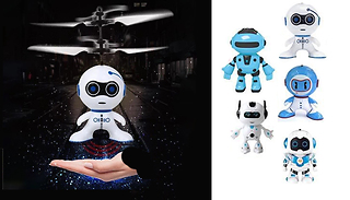 Kid's Electric Remote Control Flying Robot - 5 Designs