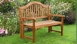 Acacia 2 Seater Folding Bench - 2 Options