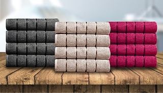 2 or 4-Pack Pure Cotton Stripe Bath Sheets