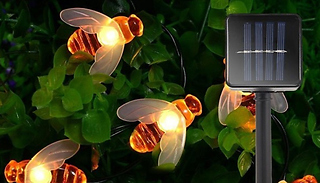 LED Honey Bee Solar Lights - 3 Sizes