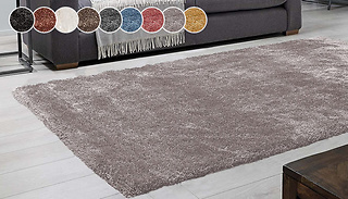 Soft Shaggy Rug - 9 Colours & 3 Sizes