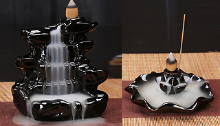 Waterfall Backflow Incense Burner - 5 Designs
