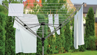 4-Arm Rotary Laundry Drying Rack