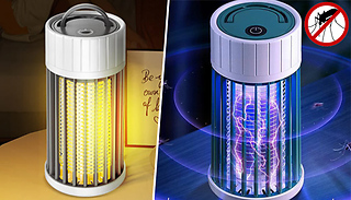 Electric Portable Mosquito Zapper Night Light - 2 Colours & 2 Models