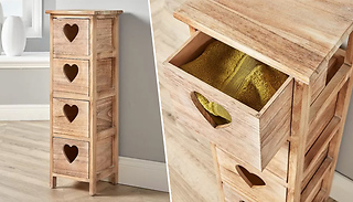 Hartsmere 4 Drawer Storage Stand