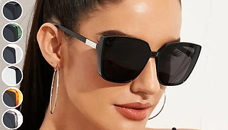 Cat Eye Oversized Lightweight Sunglasses - 6 Colours