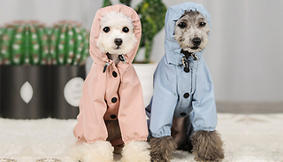 Adjustable Dog Raincoats - 2 Colours & 5 Sizes