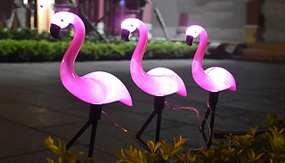 Flamingo Solar Standing Light