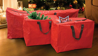 Pack of 3 Christmas Storage Bags