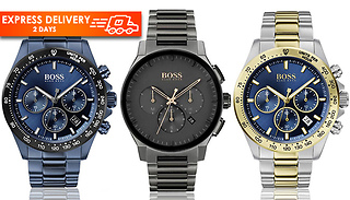 Hugo Boss Chronograph Hero Family Watches - 3 Colours