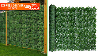 3m Artificial Ivy Leaf Garden Privacy Wall