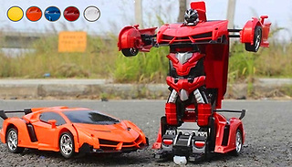 2-in-1 Transforming Robot Car - 4 Colours