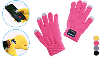 Touchscreen Compatible Faux Suede & Fur-Lined Gloves - 6 Colours