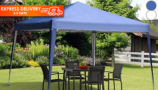 3m Pop-Up Garden Gazebo - 2 Colours