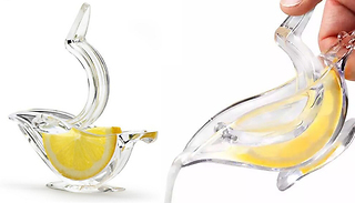 Manual Acrylic Bird Lemon Squeezer