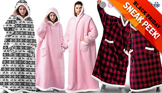 Oversized Lazy Poncho Hoodie - 8 Colours