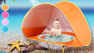 Baby Sun Shade Paddling Pool Beach Tent - 4 Colours