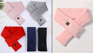 Basic or Premium Electronic Heated Scarf - 8 Colours