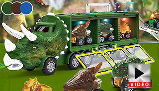 Dinosaur Truck Toy Set - 3 Colours
