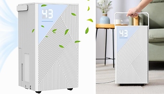 12L Automatic Dehumidifier with Humidity Sensor & Display