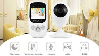 baby monitor with thermometer