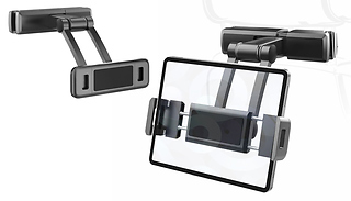 Adjustable Car Headrest Phone & Tablet Holder