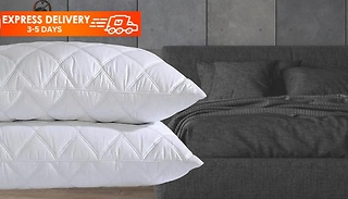 Super Quilted Pillows - Choose from 2, 4 or 6-Pack