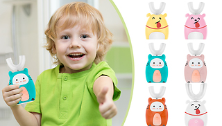 Kid's U-Shaped Ultrasonic Electric Toothbrush - 6 Designs