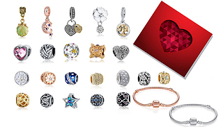 22x Swarovski Elements Crystal Charms & 2x Bracelets