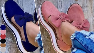 Women's Summer Bow Shoes - 6 Colours & 5 Sizes