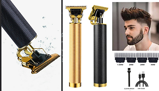 Professional Men's Rechargeable Electric Hair Clippers - 2 Colours