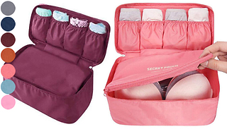 Portable Underwear Organiser Waterproof Bag - 7 Colours