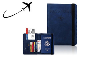 RFID Blocking Passport Holder - 6 Colours