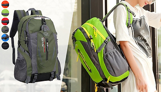 40L Outdoor Waterproof Travelling Backpack - 6 Colours