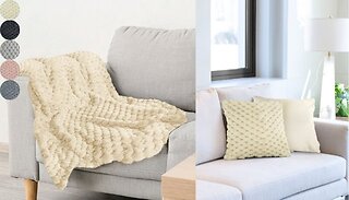 Luxury Plush Home Decor Bundle! - 5 Colours, 4 Options